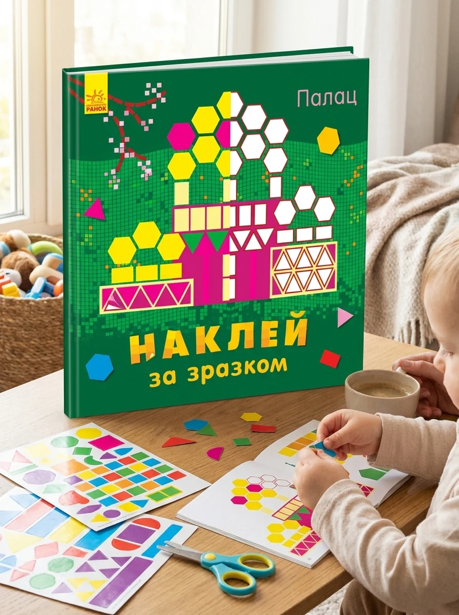 Наклей за зразком. Палац, — Дитяча література