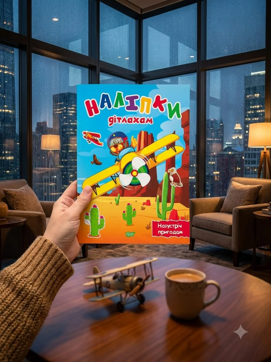 Наліпки дітлахам. Назустріч пригодам — Дитяча література