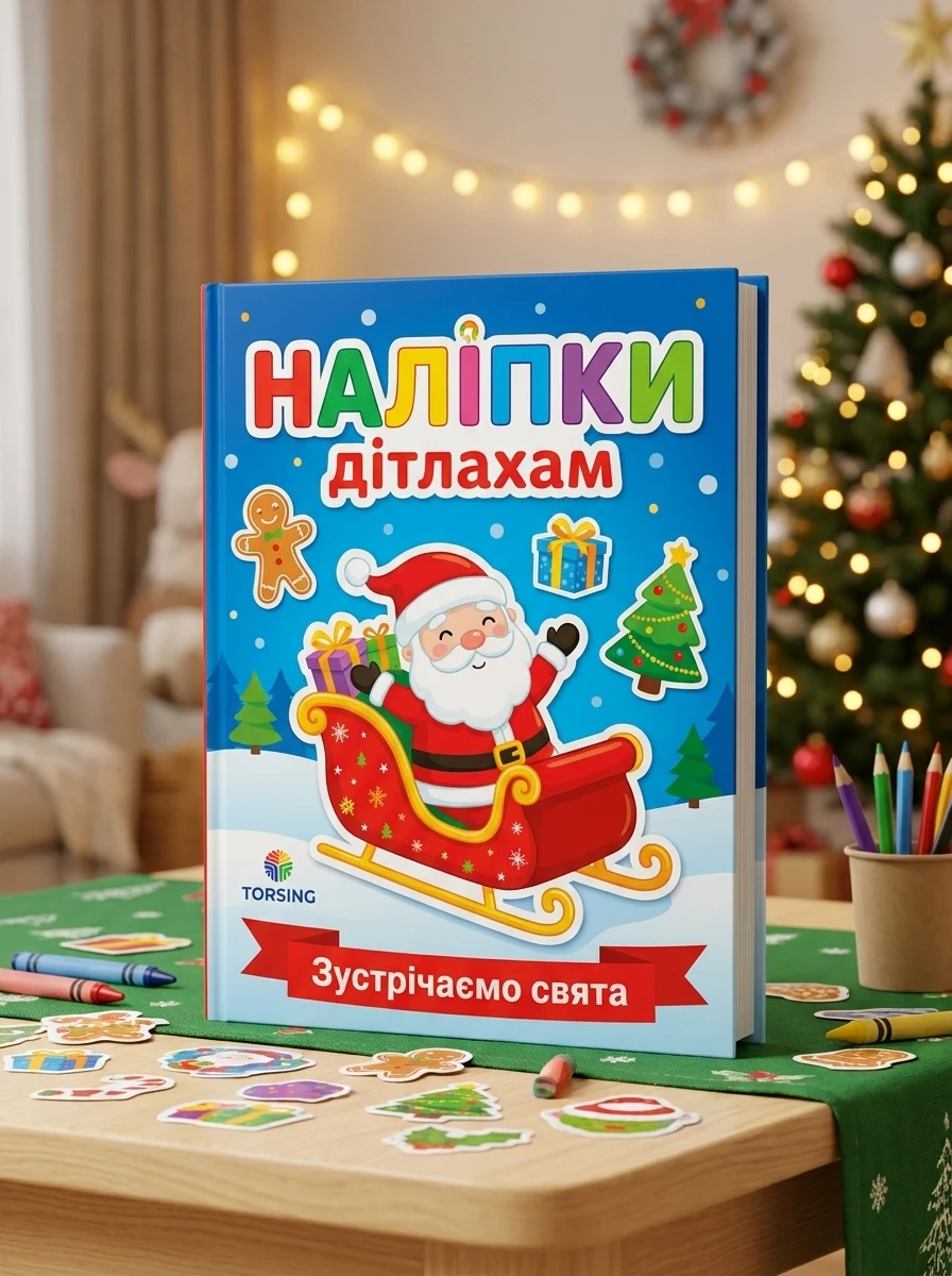 Наліпки дітлахам. Зустрічаємо свята — Дитяча література