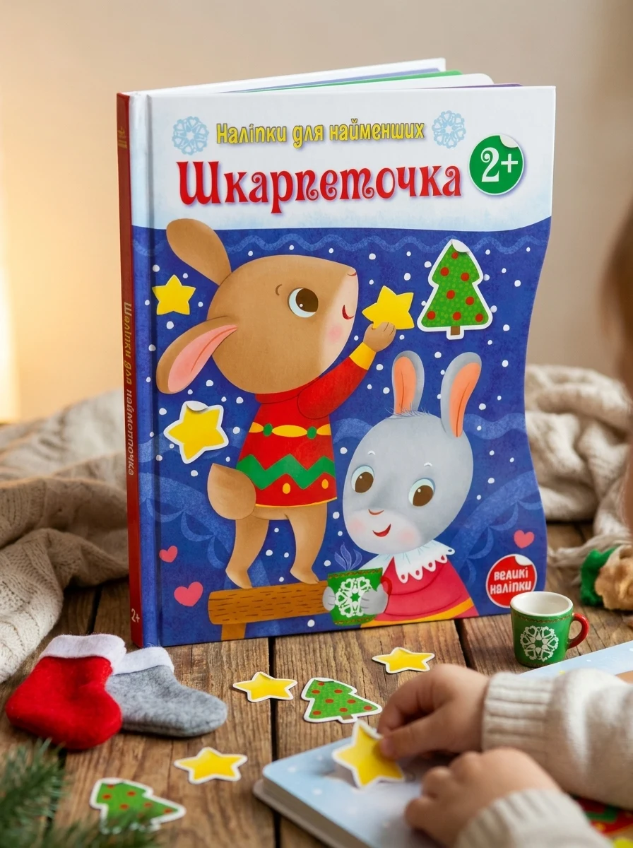 Наліпки для найменших. Шкарпеточка — фото 2