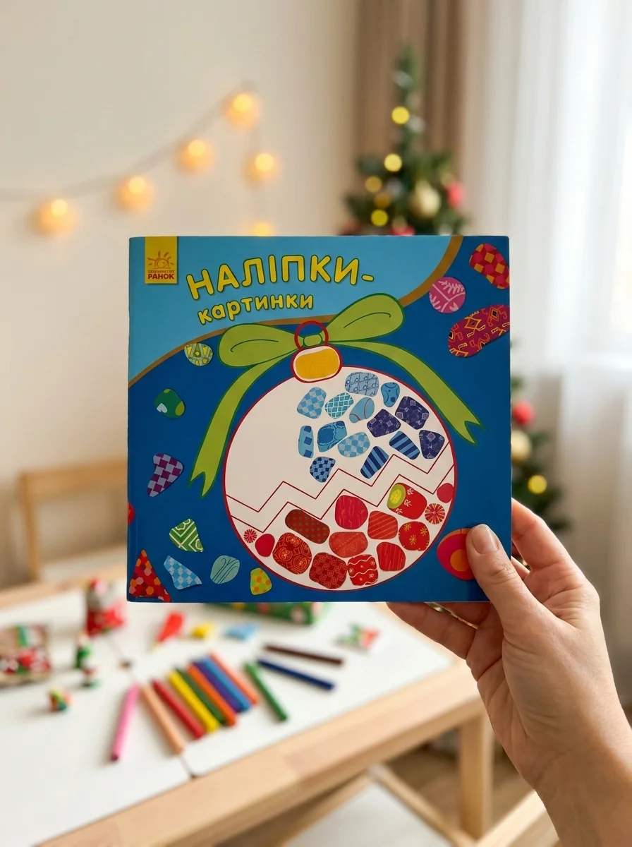 Наліпки-картинки. Новий рік — Дитяча література
