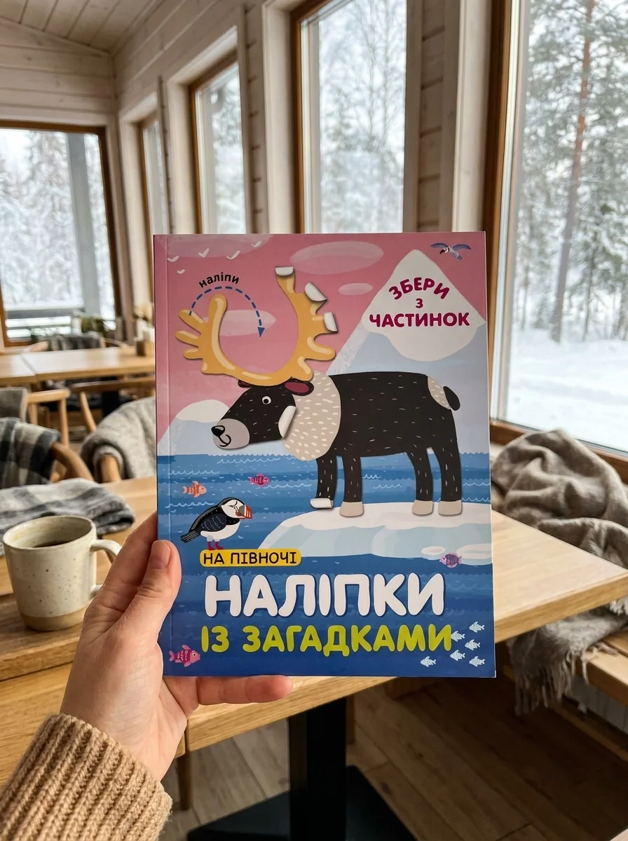 Наліпки «На Півночі» — Книги з наліпками