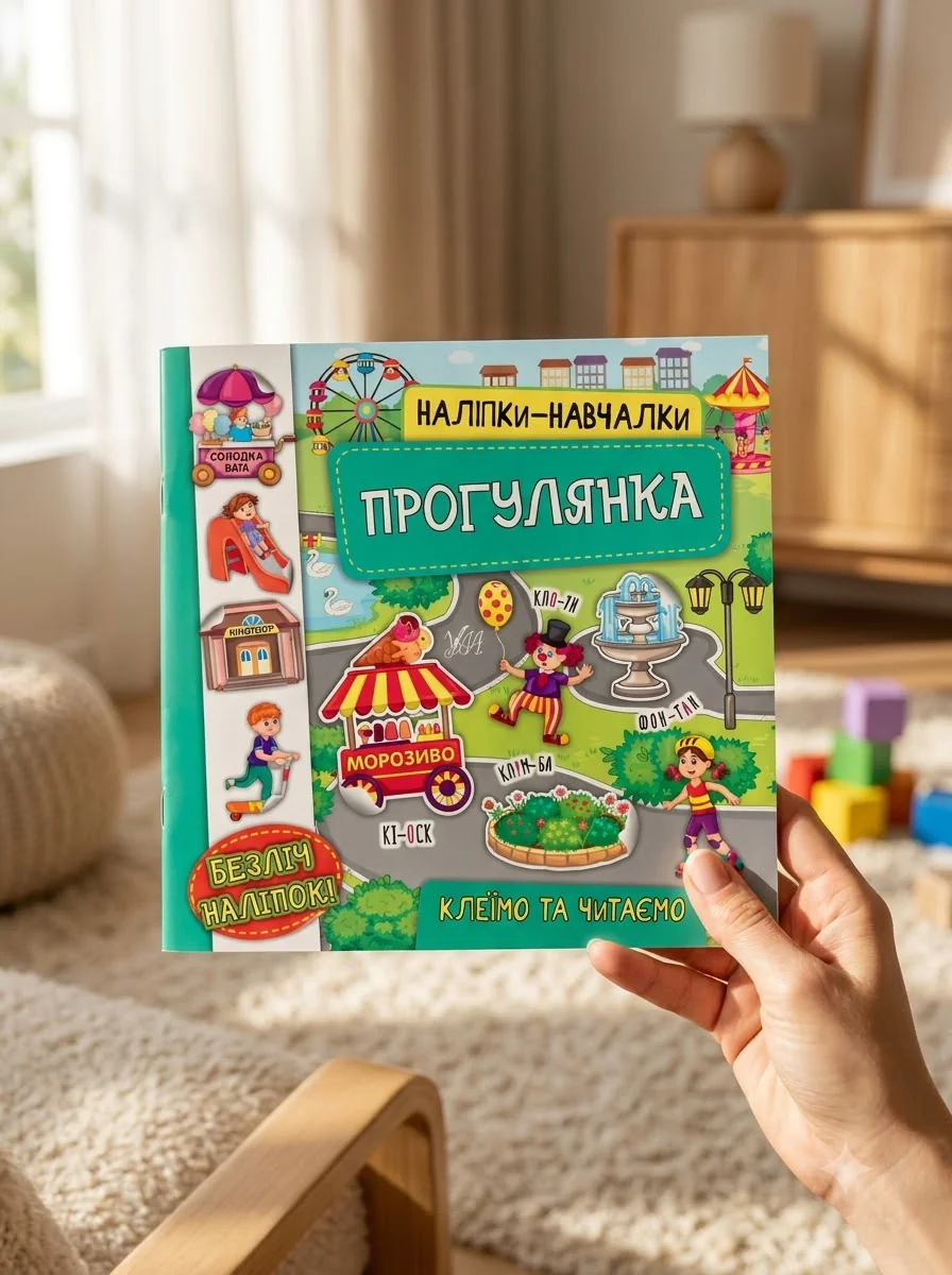 Наліпки-навчалки. Прогулянка — фото 2
