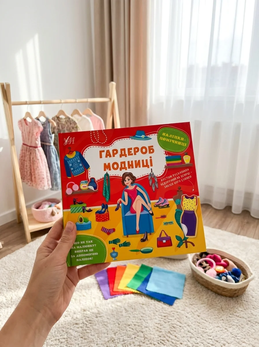 Наліпки-помічниці. Гардероб модниці — фото 2