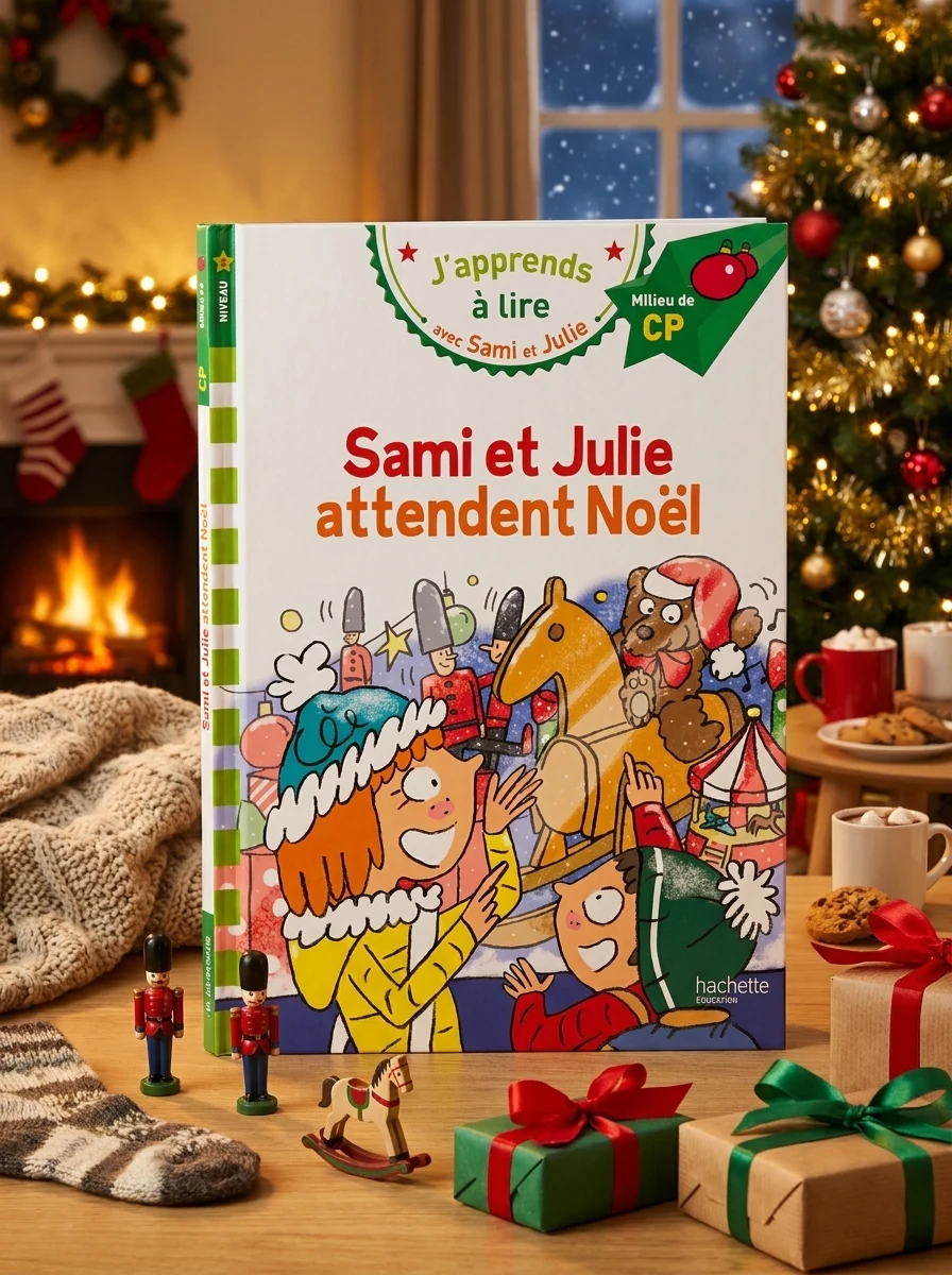 Nami et Julie attendent Noël, обкладинка