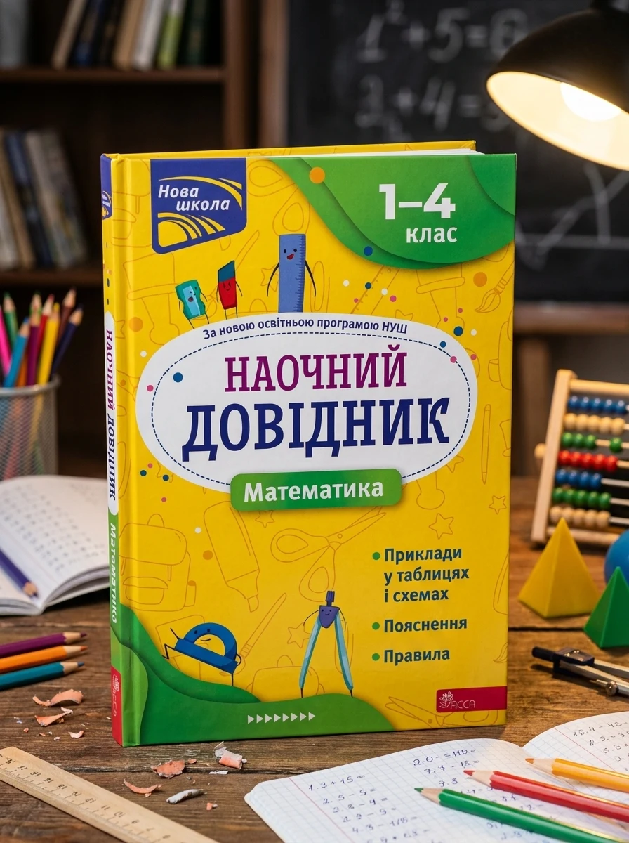 Наочний довідник. Математика. 1-4 клас — Дім, сім'я, релігія