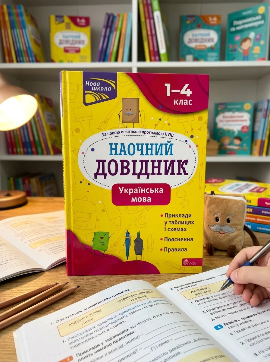 Наочний довідник. Українська мова. 1-4 клас — Вивчення мов