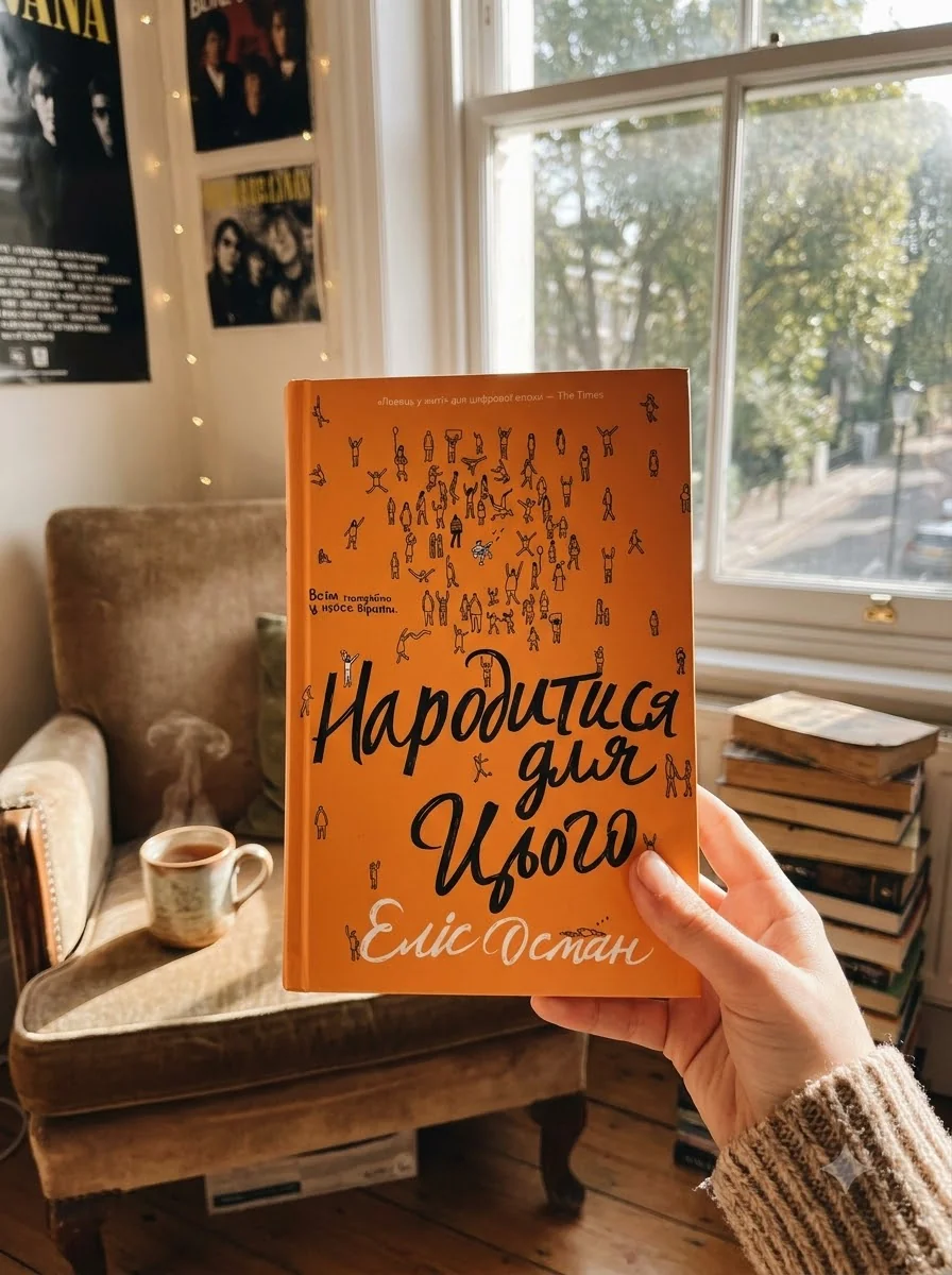 Народитися для цього — Еліс Осман, обкладинка