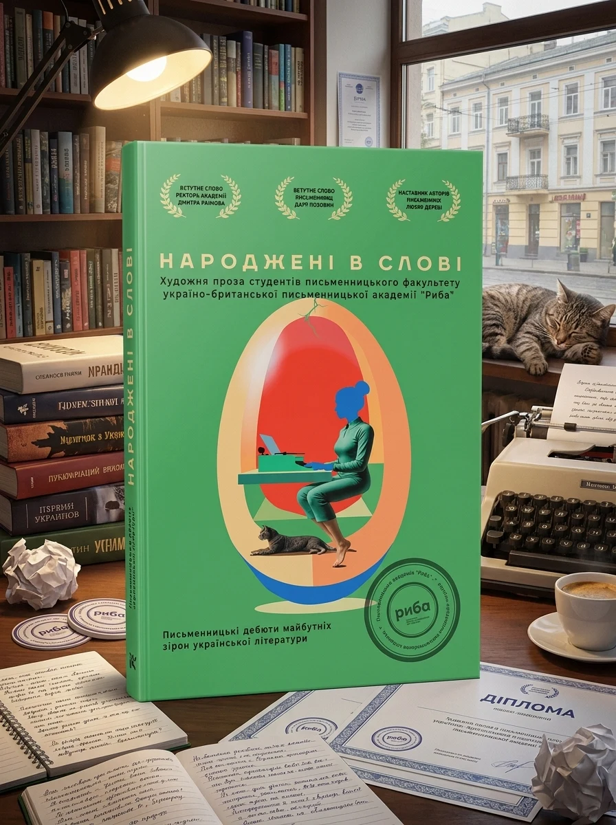 Народжені в слові. Літературна збірка творів випускників курсу письменницької майстерності "РИБА" — фото 2