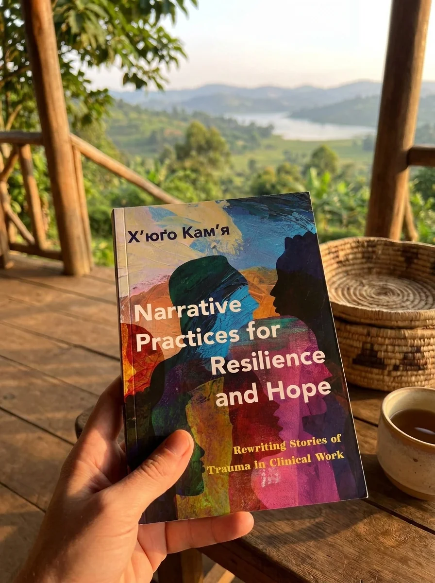 Narrative Practices for Resilience and Hope. Rewriting Stories of Trauma in Clinical Work — Х'юґо Кам'я, обкладинка