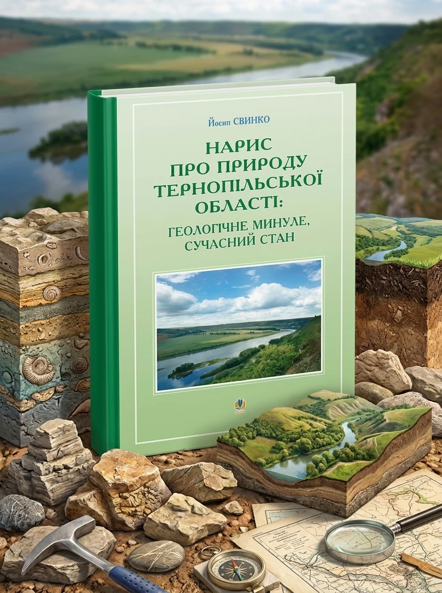 Нарис про природу Тернопільської області. Геологічне минуле, сучасний стан — Історія та публіцистика
