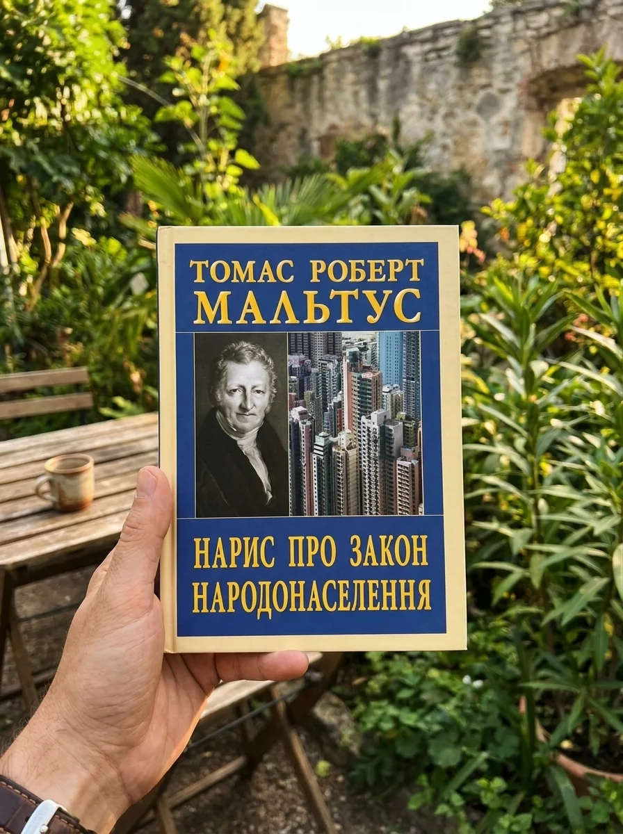 Нарис про закон народонаселення — Книги