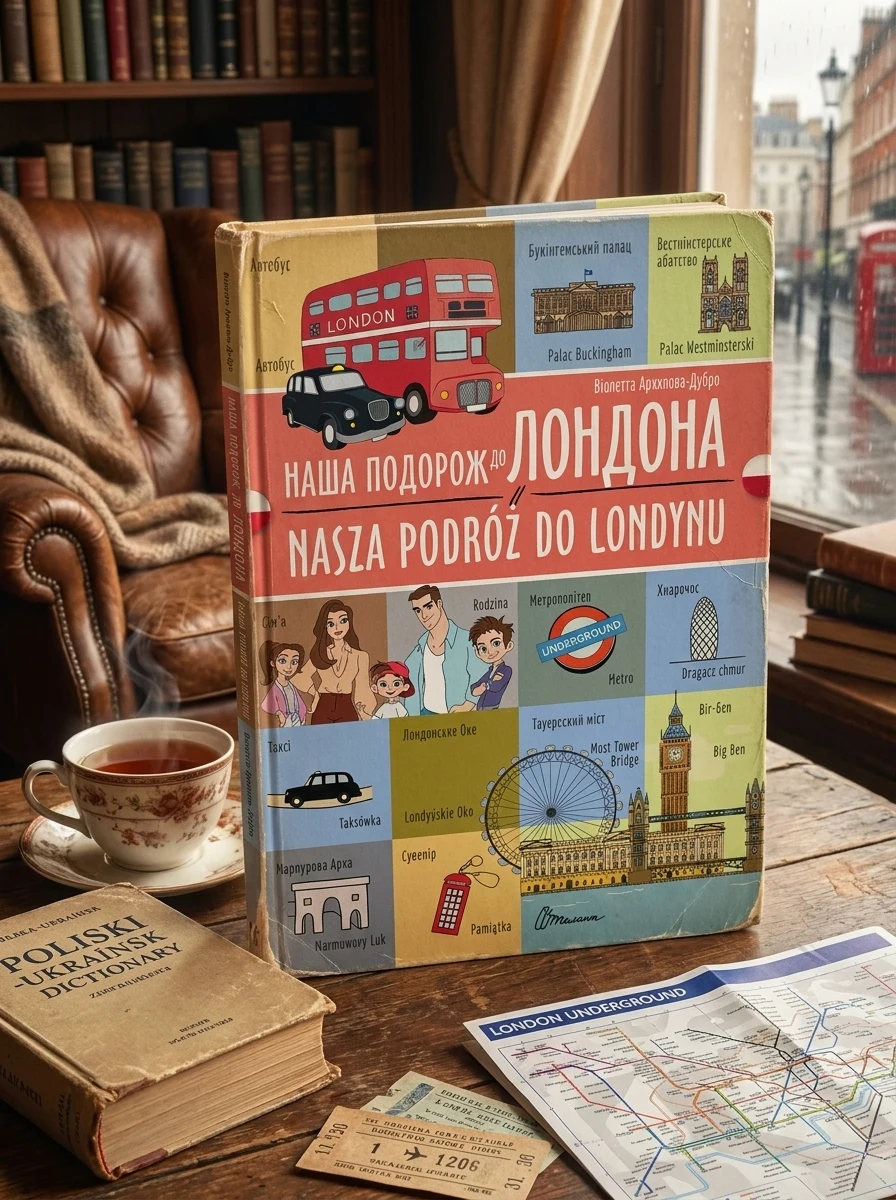 Наша подорож до Лондона. Nasza podróż do Londynu. Українсько-польська, — Вивчення мов