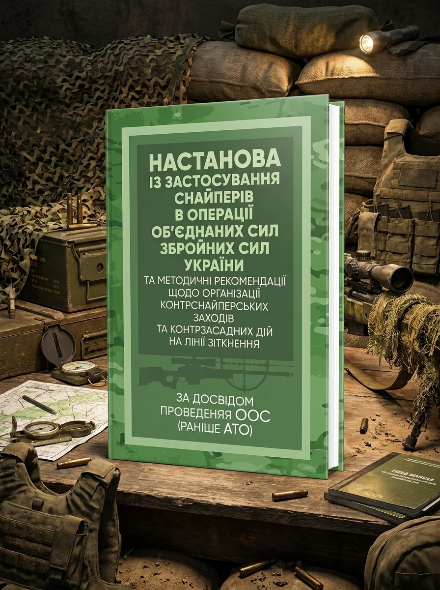 Настанова «Із застосування снайперів в операції об’єднаних сил Збройних Сил України» та методичні рекомендації «командирам підрозділів щодо організації контрснайперських заходів на лінії зітк, — Історія та публіцистика