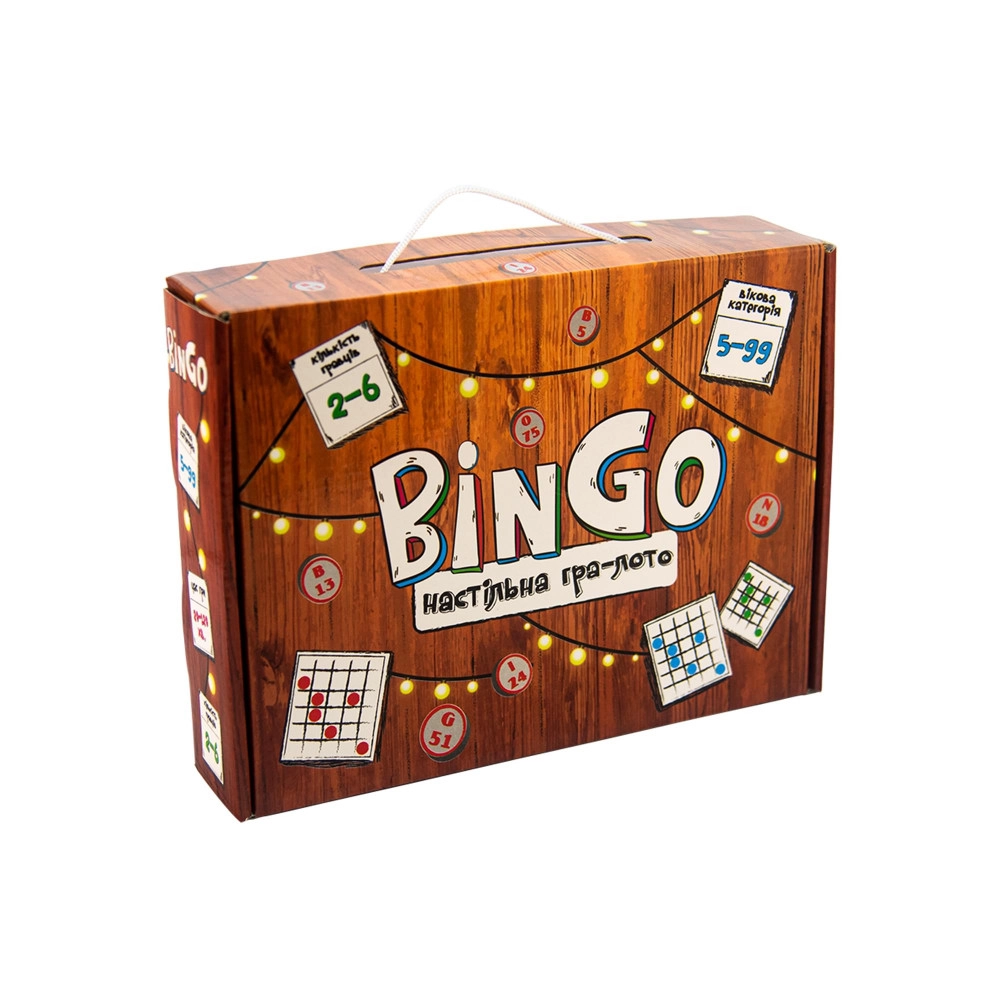Настільна гра-лото BinGo Strateg