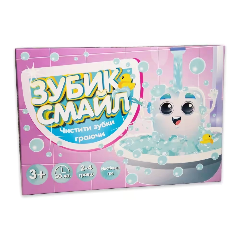 Настільна гра Strateg Зубик Смайл Strateg бродилка — фото 3