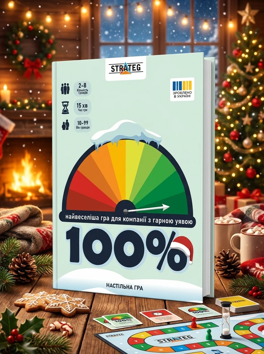 Настільна гра «100%», обкладинка