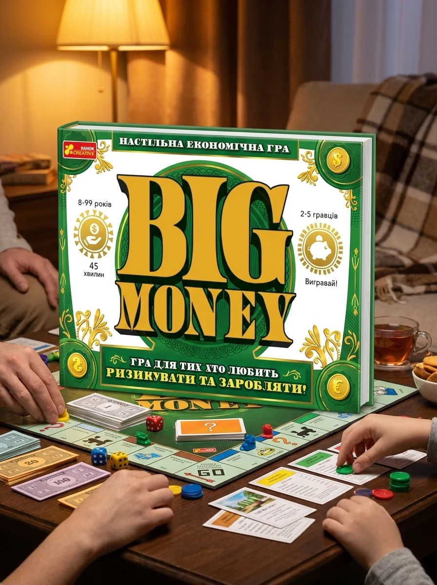 Настільна гра "Big Money" — Дім, сім'я, релігія