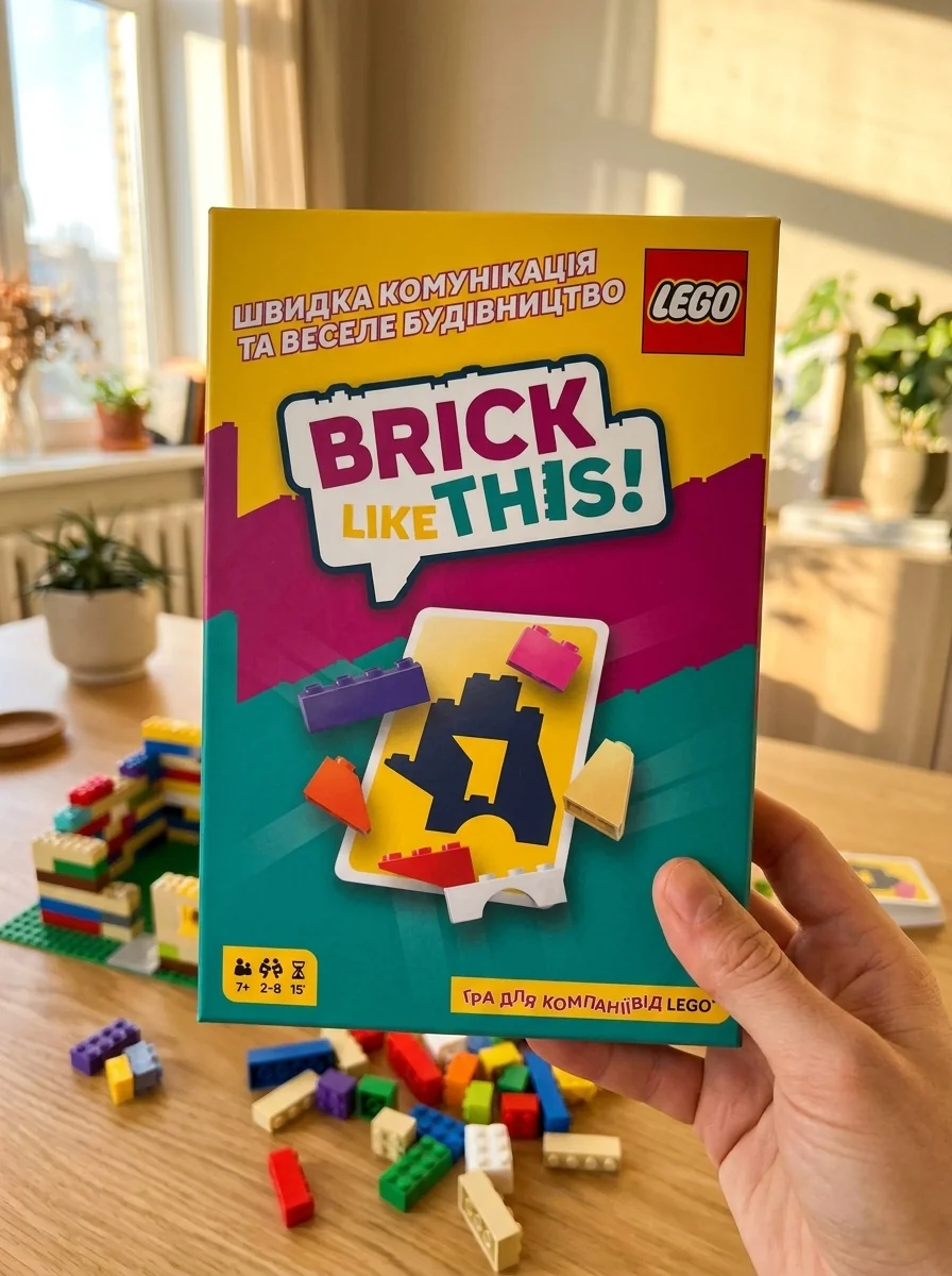 Настільна гра "Brick Like This!", обкладинка