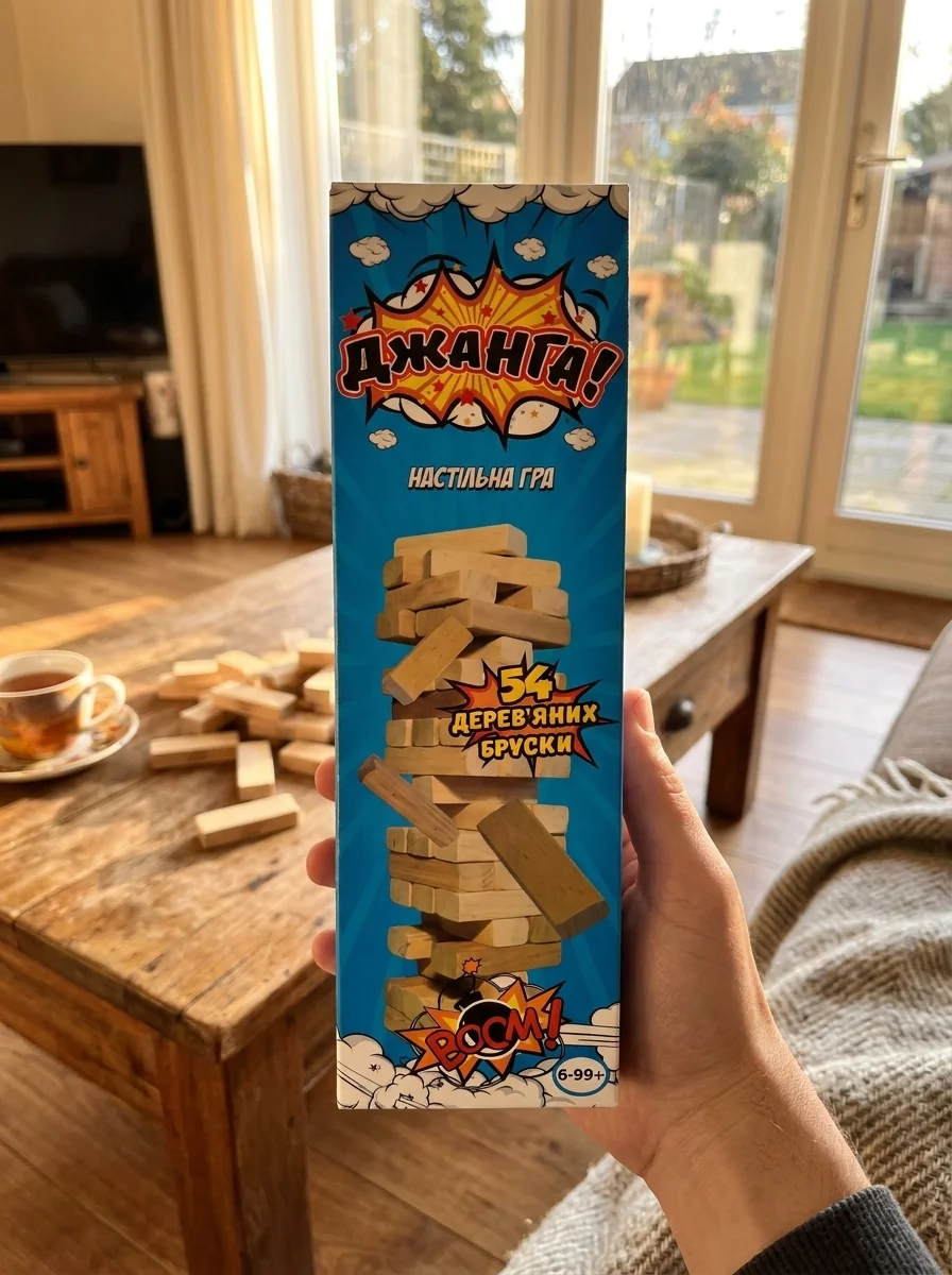 Настільна гра "Джанга", обкладинка