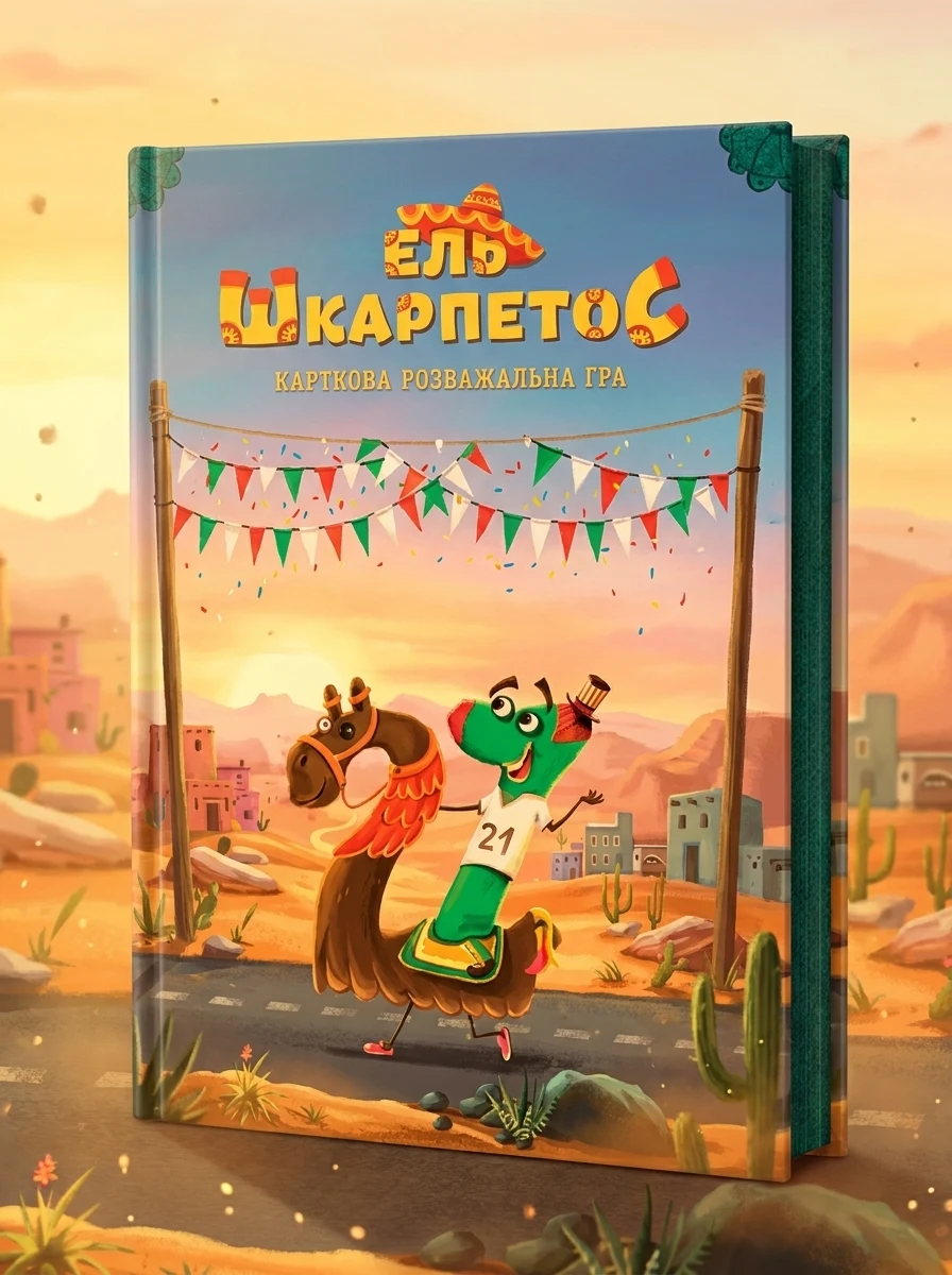 Настільна гра "Ель Шкарпетос", обкладинка