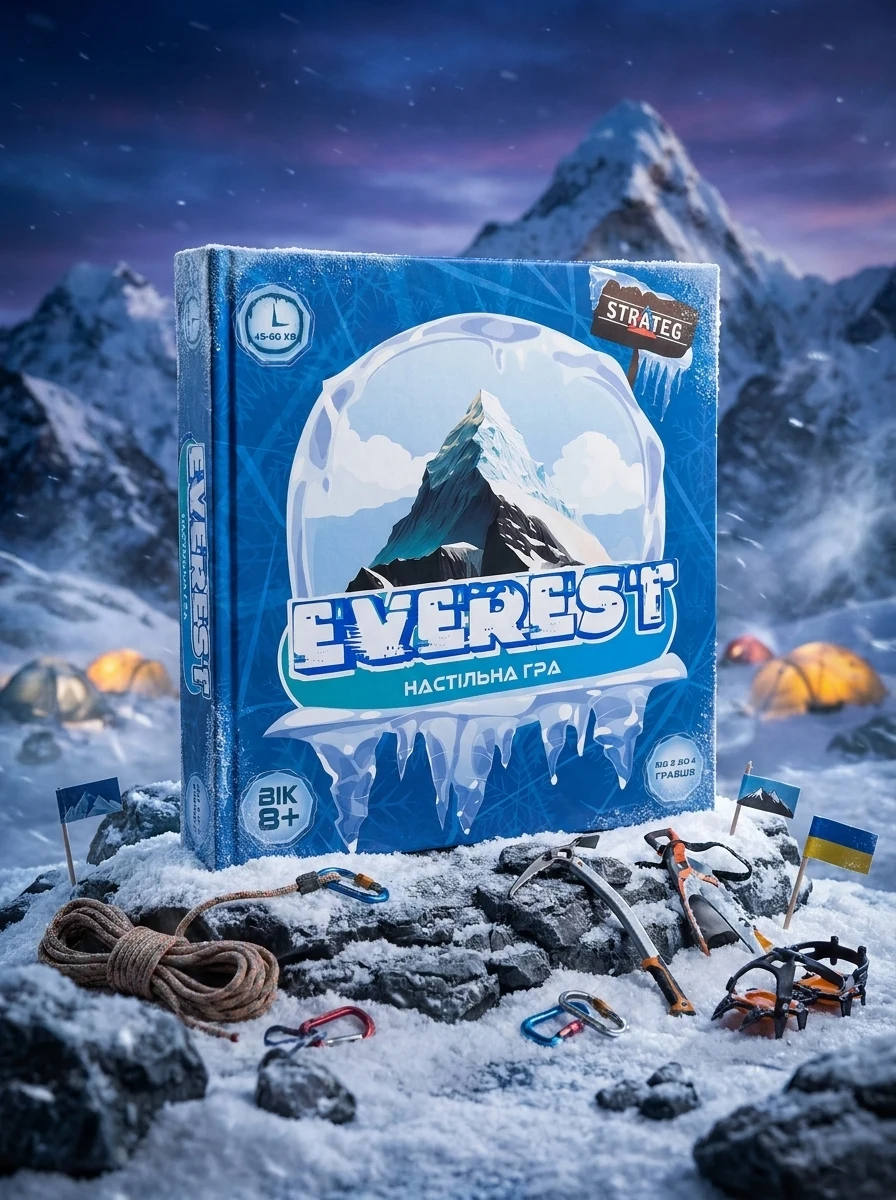 Настільна гра «Everest», обкладинка