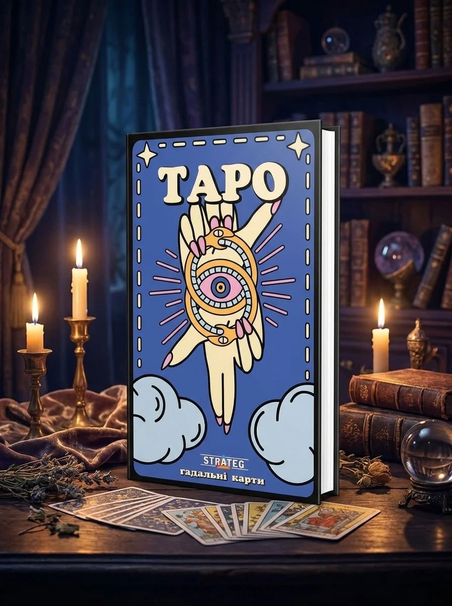 Настільна гра "Гадальні карти Таро", обкладинка