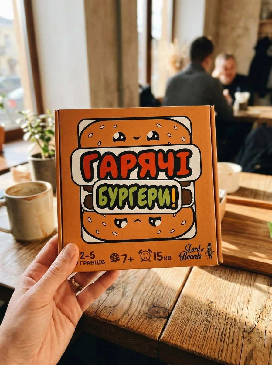 Настільна гра "Гарячі Бургери"