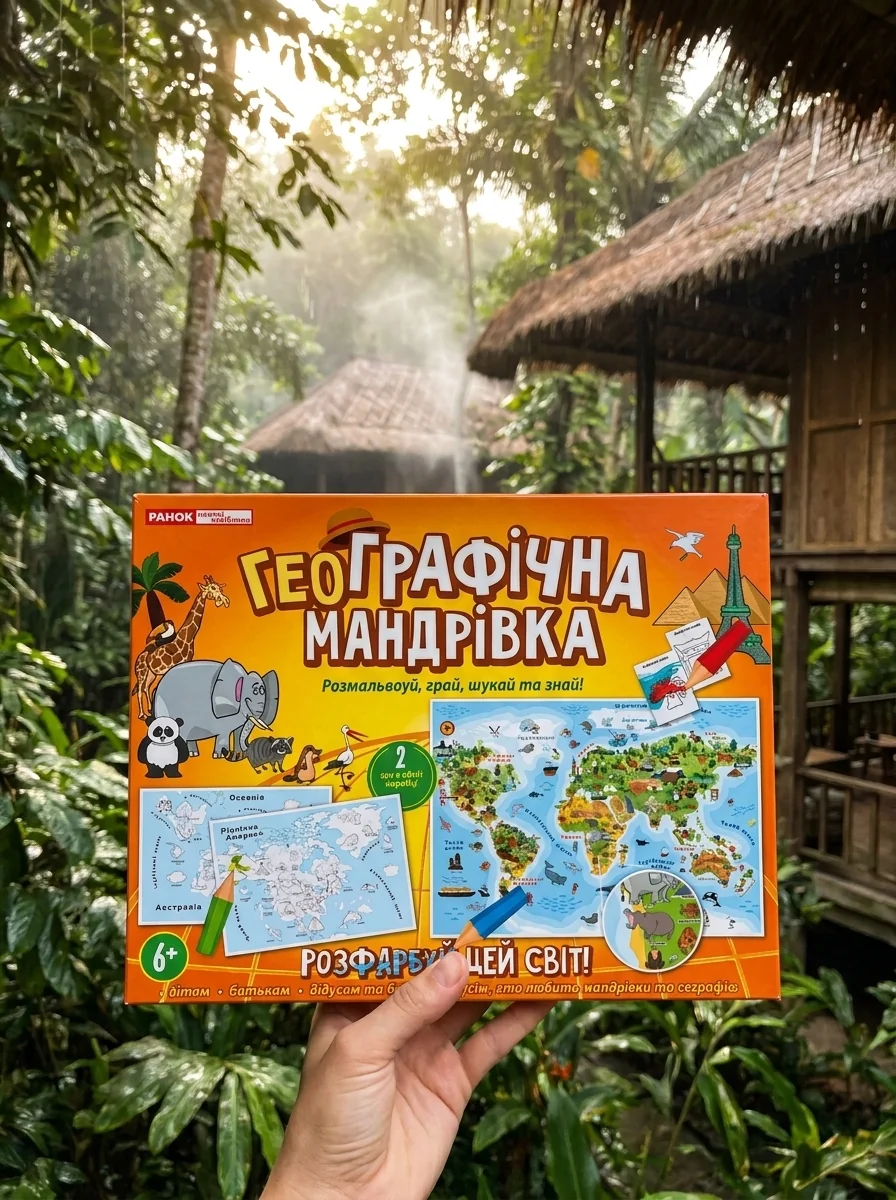 Настільна Гра "ГеоГрафічна мандрівка" — фото 2