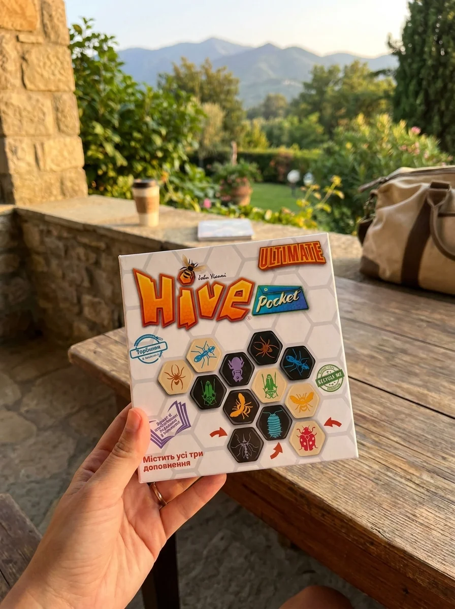Настільна гра "Hive Pocket Ultimate", обкладинка