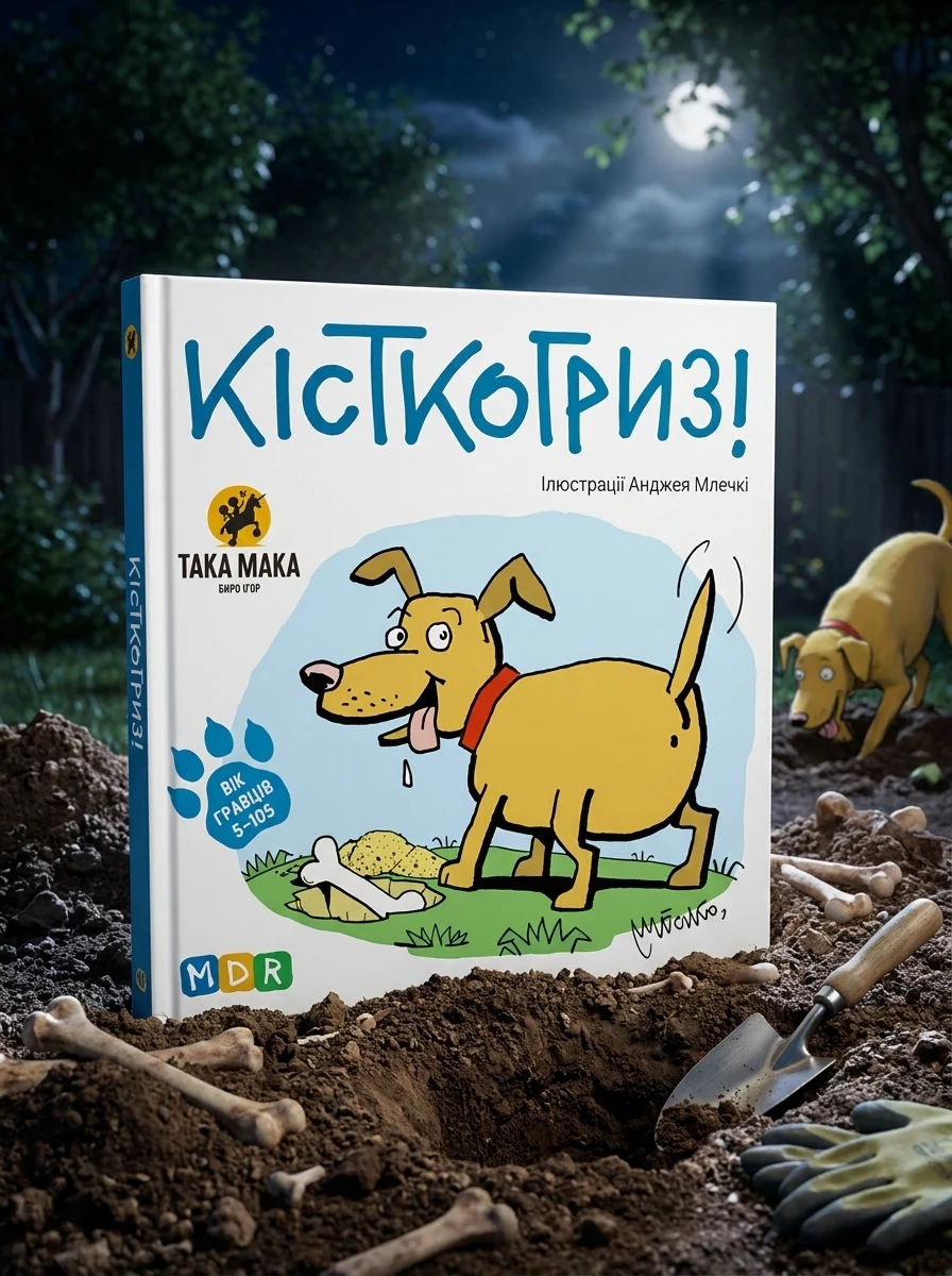 Настільна гра "Кісткогриз", обкладинка