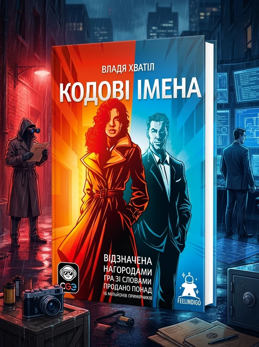 Настільна гра "Кодові Імена: гра слів", обкладинка