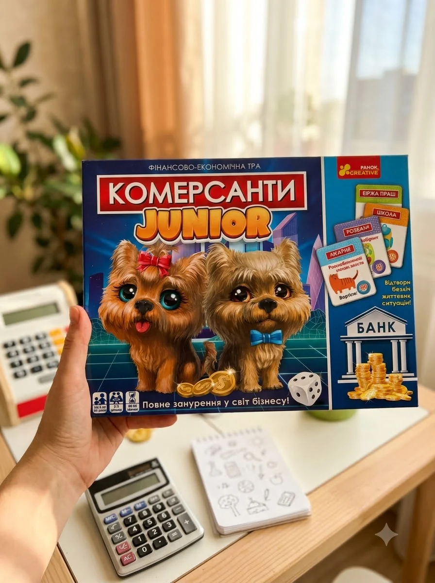 Настільна гра "Комерсанти. Junior" — фото 2