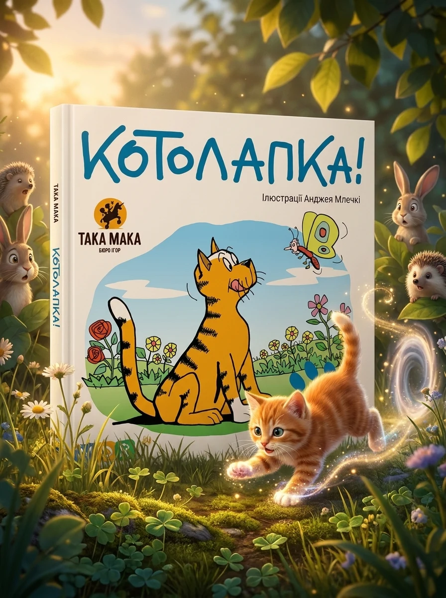 Настільна гра "Котолапка", обкладинка