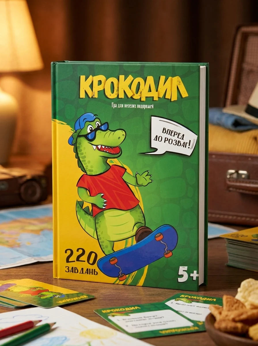Настільна гра "Крокодил", фото 2