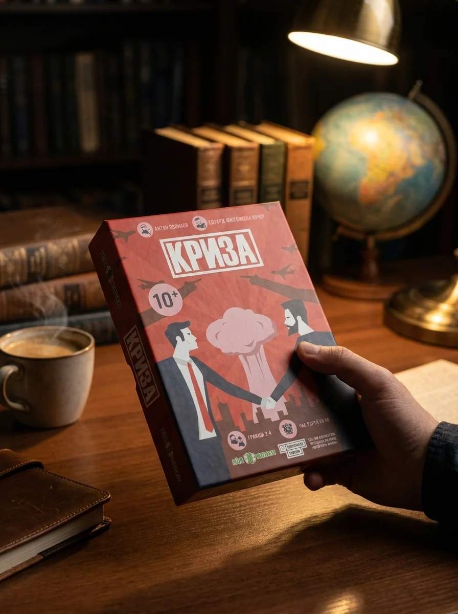 Настільна гра "Криза", обкладинка