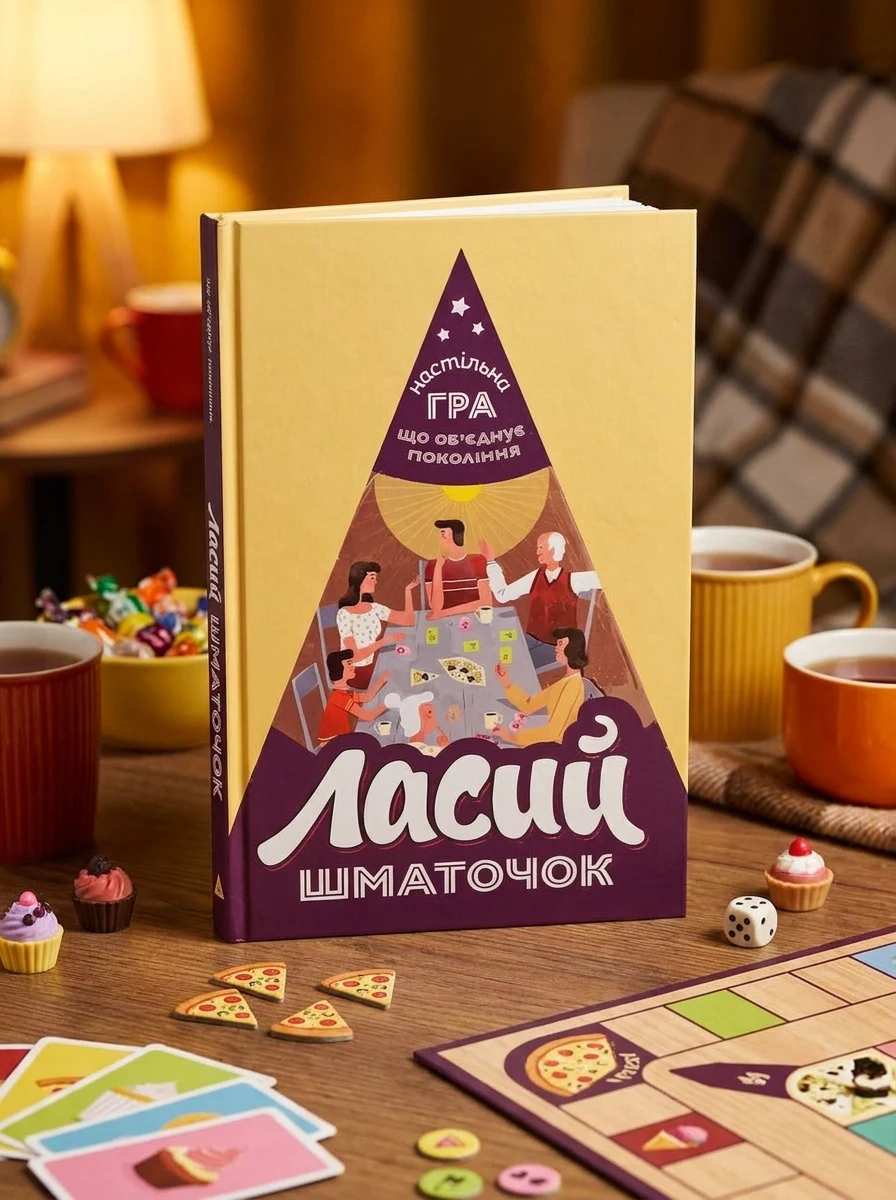 Настільна гра. Ласий шматочок, — Дитяча література