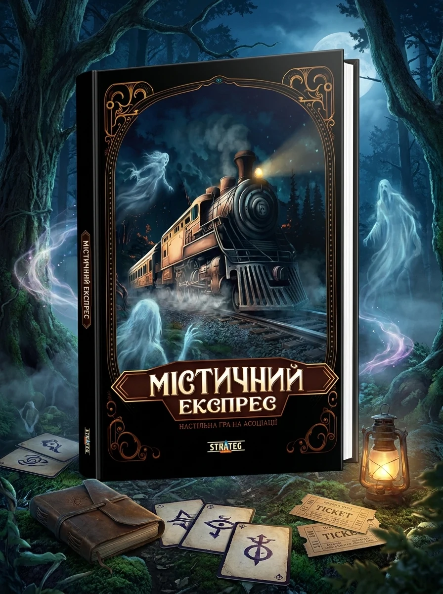 Настільна гра "Містичний експрес", обкладинка