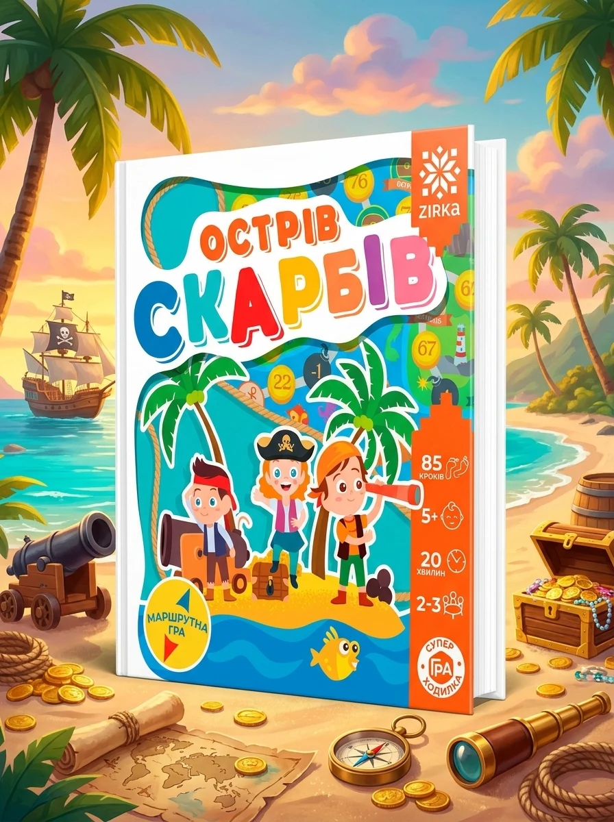 Настільна гра "Острів скарбів", — Дім, сім'я, релігія