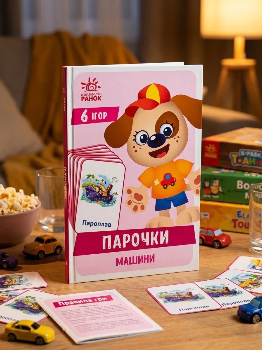 Настільна гра "Парочки. Машини", — Дім, сім'я, релігія