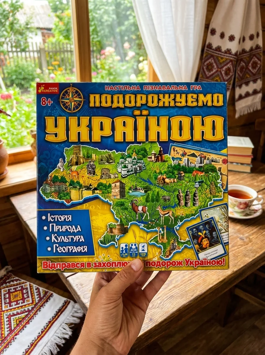 Настільна гра "Подорожуємо Україною" — фото 2