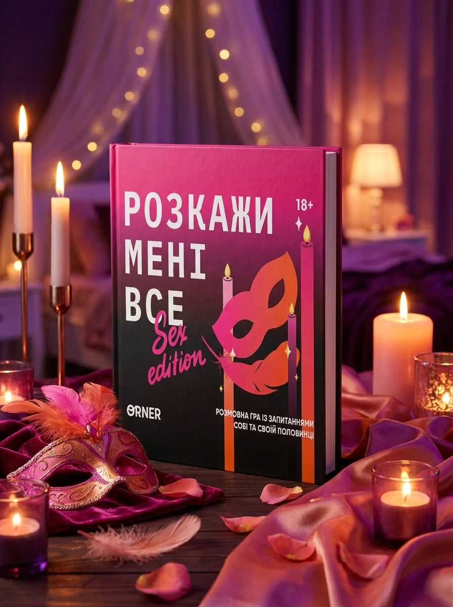 Настільна гра "Розкажи мені все! Sex edition", обкладинка