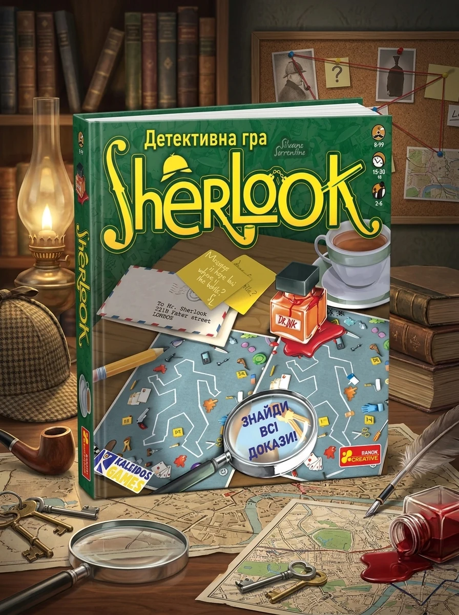 Настільна гра "Sherlook" — Дім, сім'я, релігія