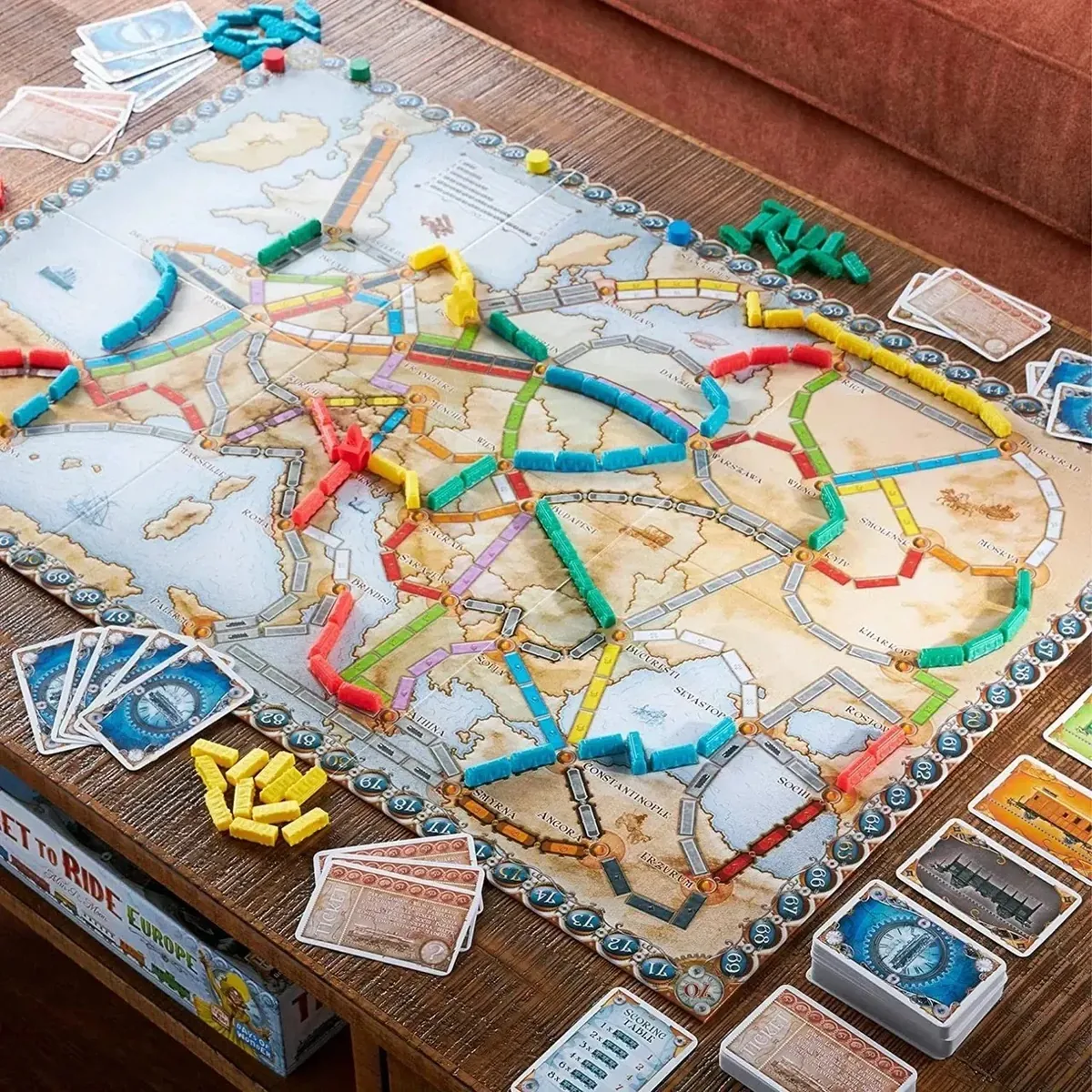Настільна гра "Ticket to Ride. Європа", фото 5