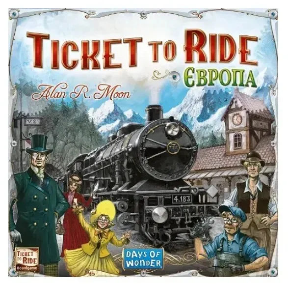 Настільна гра "Ticket to Ride. Європа"