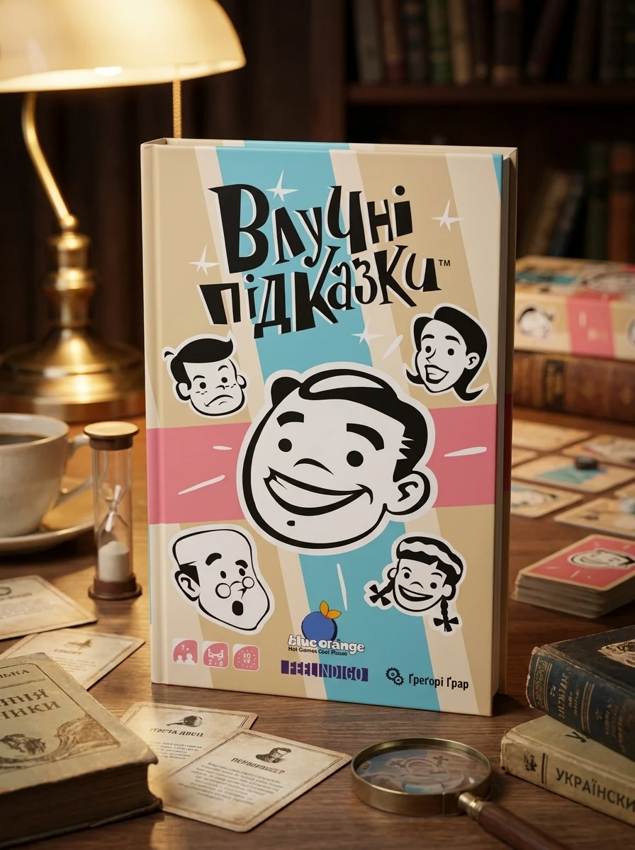 Настільна гра "Влучні підказки", обкладинка