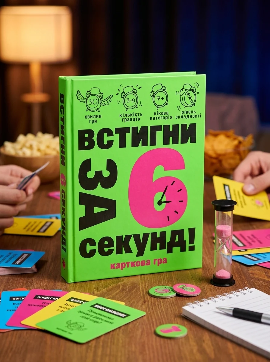Настільна гра "Встигни за 6 секунд!", фото 2