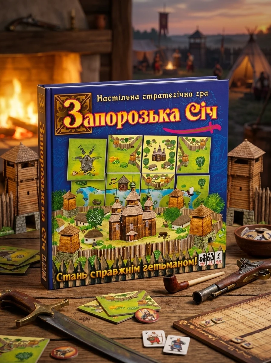 Настільна гра "Запорозька Січ" — Дім, сім'я, релігія