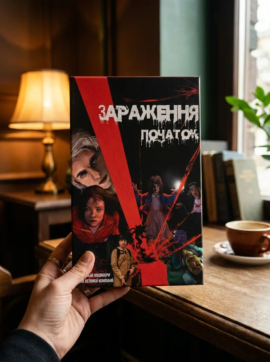 Настільна гра "Зараження - початок", обкладинка