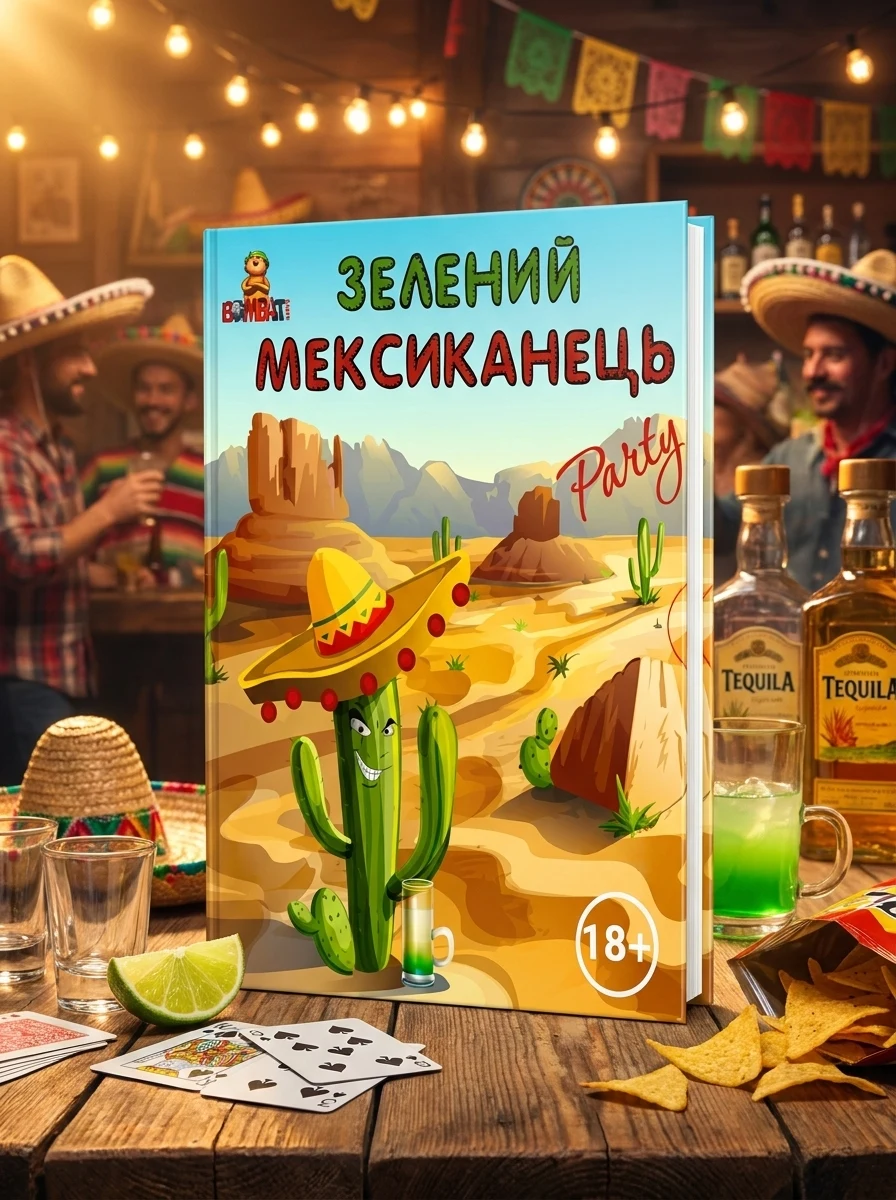 Настільна гра "Зелений Мексиканець", обкладинка